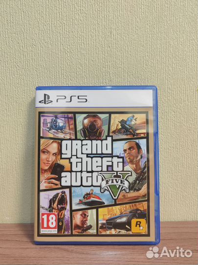 Диск GTA 5 ps5