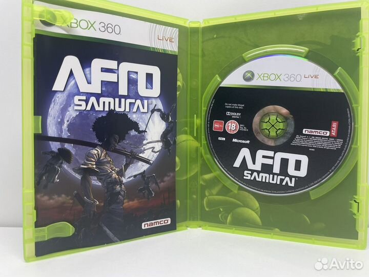 Диск Afro Samurai для Xbox 360