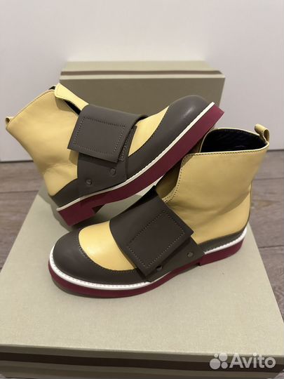 Высокие ботинки Marni весна-осень 34р