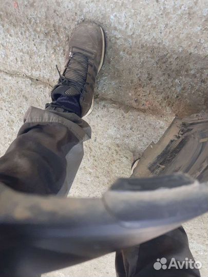 Ford explorer 5 юбка заднего бампера