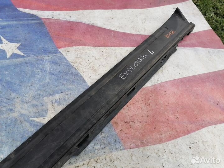 Накладка на порог левая Ford Explorer VI (2019—2024)