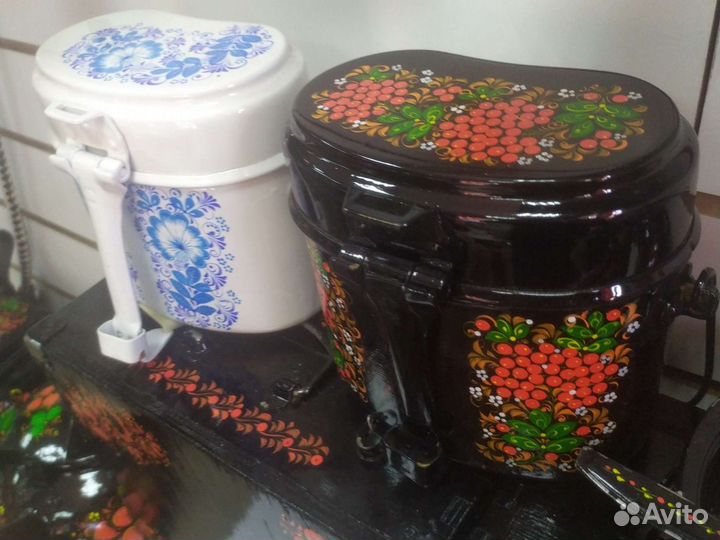 Армейская фляга старого образца с чехлом +