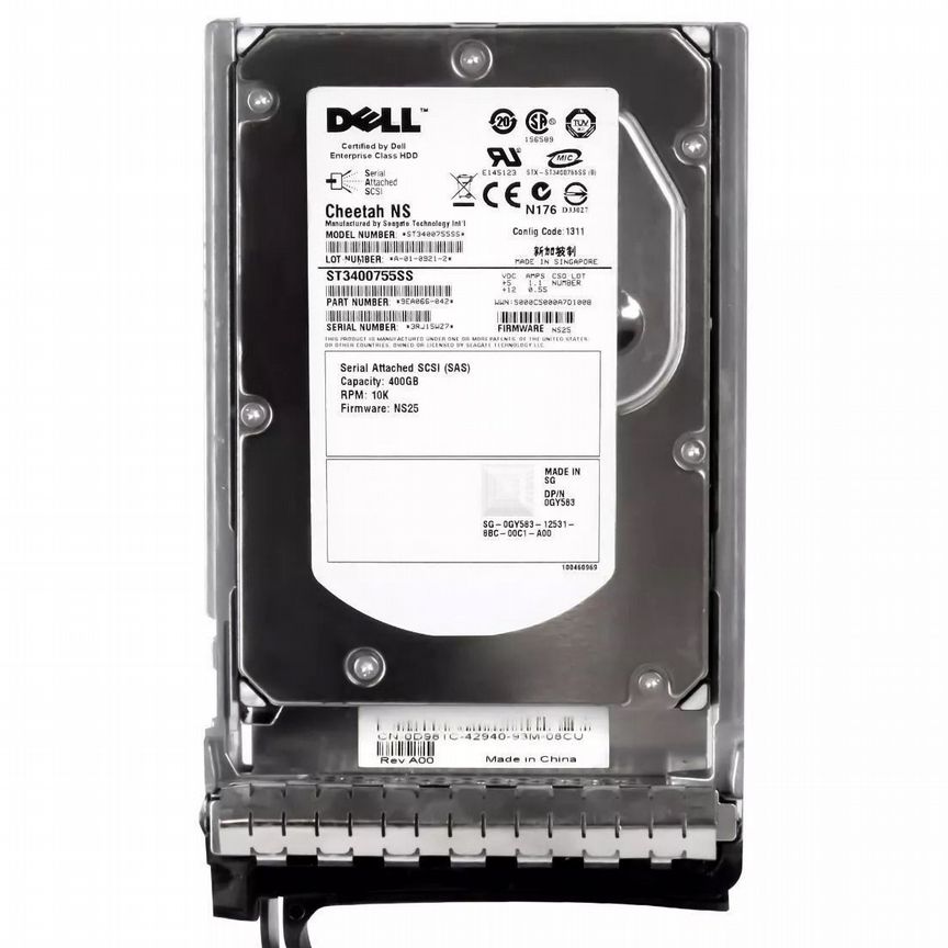 [GY583] Жесткий Диск Dell 400gb Sas 3,5" Hdd Gy583