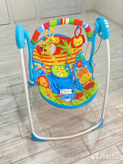 Детские электронные качели