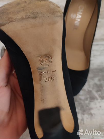 Туфли chanel 38c оригинал