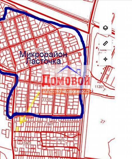 Участок 6,5 сот. (СНТ, ДНП)