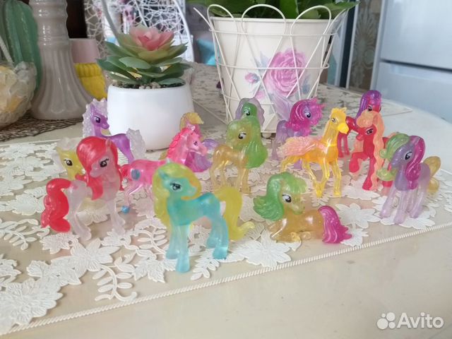 Наборы игрушек (пони, котики, сова)