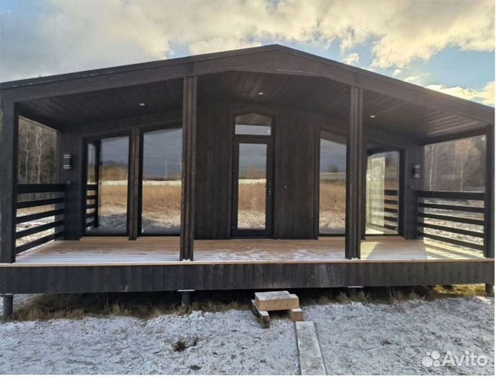 Каркасный дом с доставкой 60 м кв, арт. гр-6206