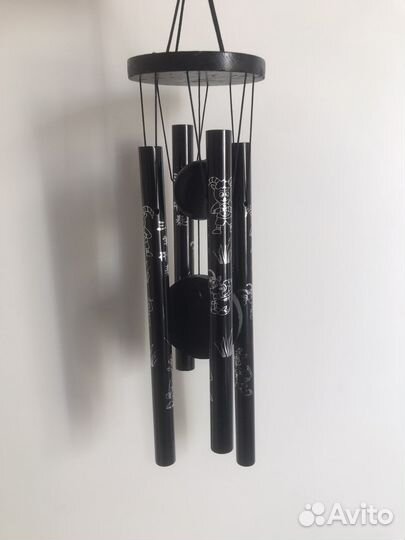 Китайский колокольчик Музыка ветра черный