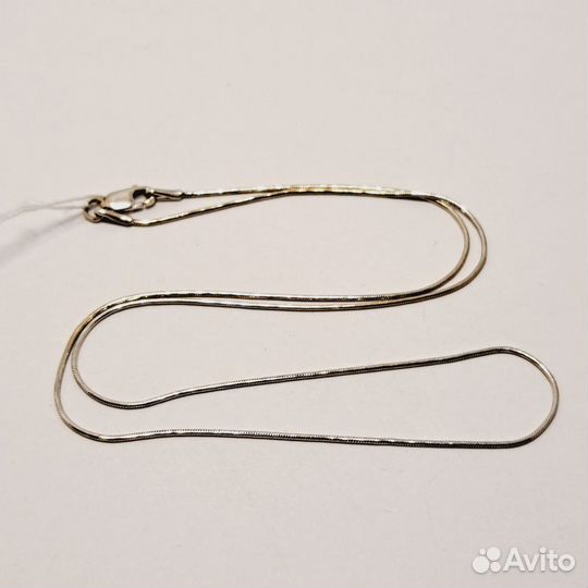 Цепь из белого золота 41 см