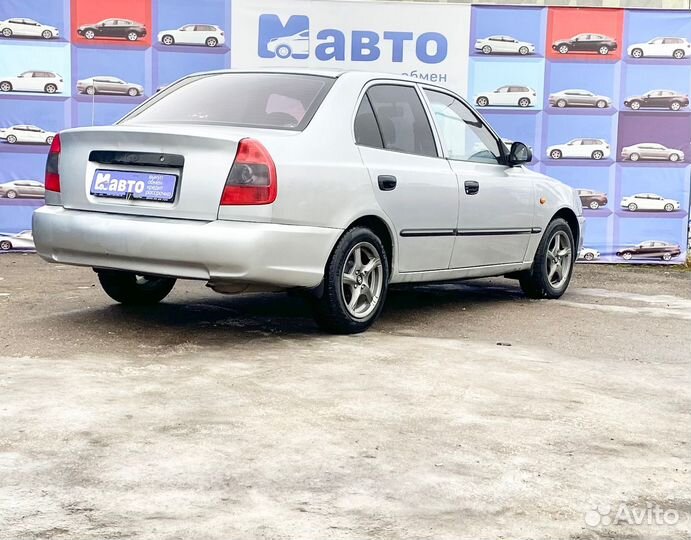 Hyundai Accent 1.5 AT, 2006, 309 000 км