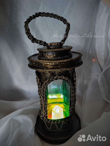 Декоративный винтажный фонарик