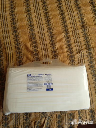 Подгузники для взрослых seni 3