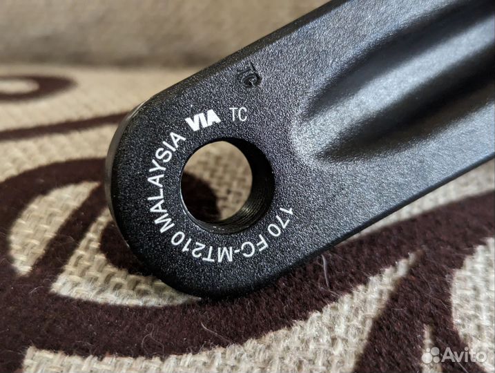 Система шатунов Shimano MT 210-2, 170 мм, 46-30t