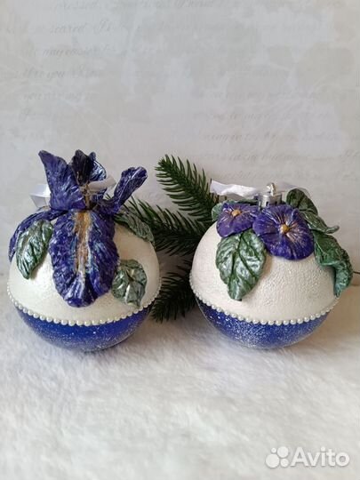 Новогодние игрушки, ёлочные украшения