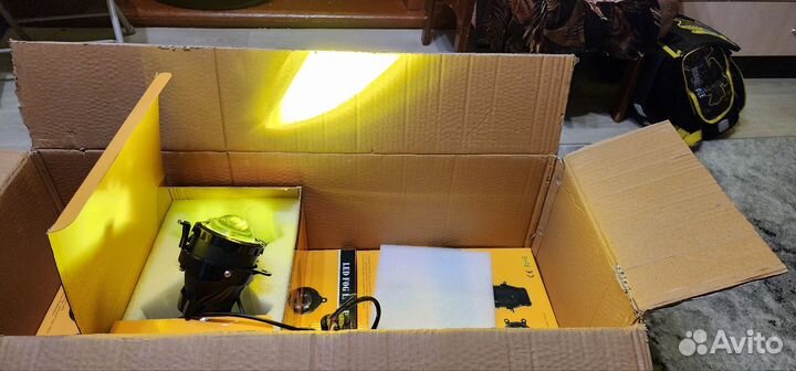 Птф LED линзы Газель Бизнес, Приора 2 режима