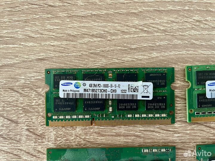 Оперативная память ddr3 для ноутбука 4gb и 2gb