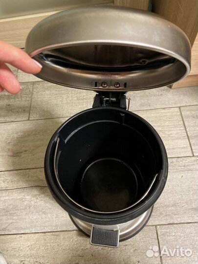 Урна с откидной крышкой IKEA мьёса