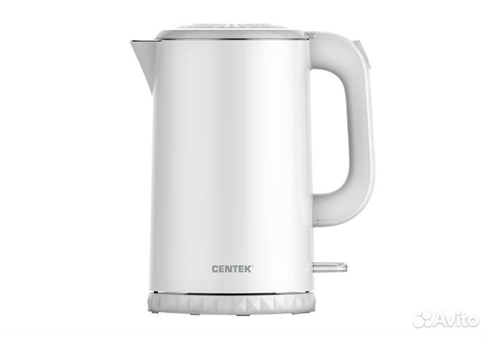Чайник Centek CT-0020 (White) металл 1.7л