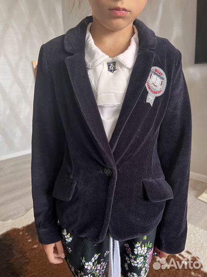 Продам пиджак из трикотажного бархата Choupette