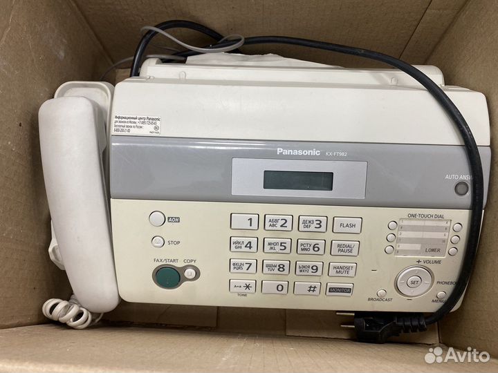 Факс panasonic