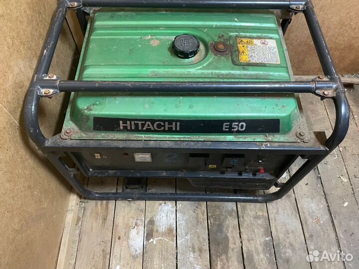 Бензиновый генератор Hitachi e50