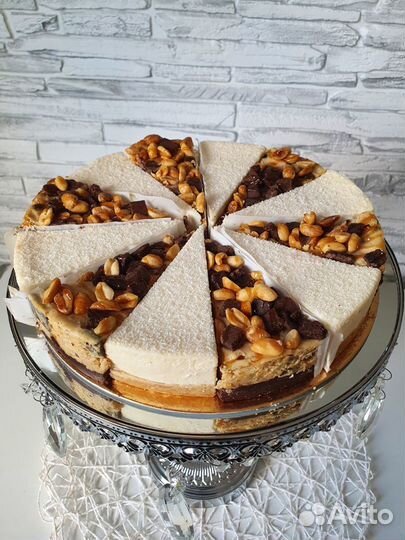 Чизкейк ассорти кокос и карамельно-ореховый