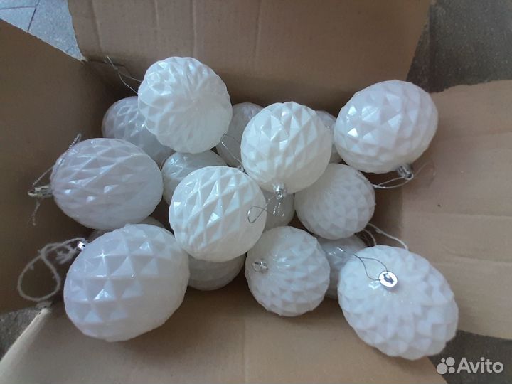 Шарики игрушки для елки