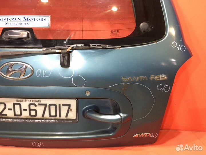 Дверь багажника для Hyundai Santa Fe SM (Б/У)