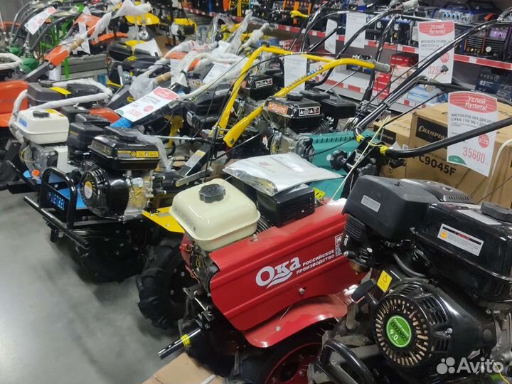 Мотоблок Ока двигатель Lifan 170F 6,5 л.с. мб-1 Д2