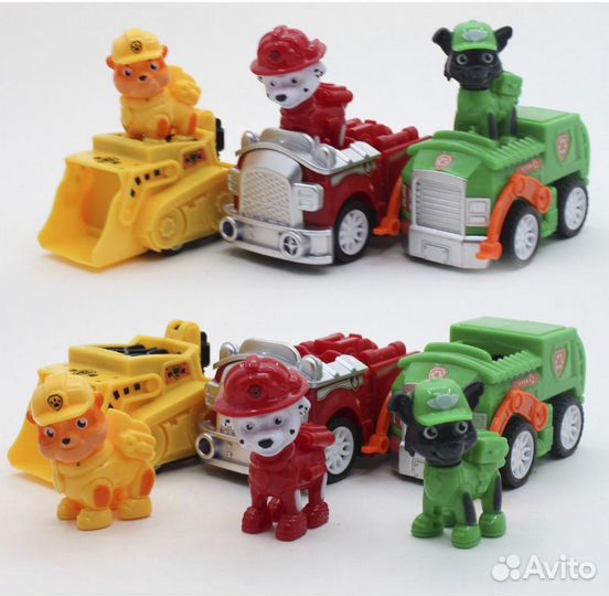Набор щенков спасателей