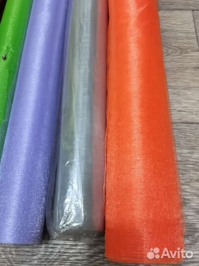 Органза в рулоне
