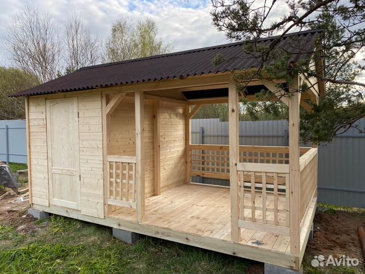 Беседка с доставкой. Монтаж за 1 день