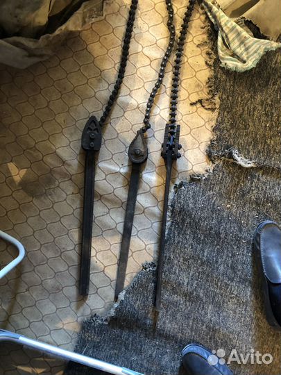 Цепной ключ для подъёма труб