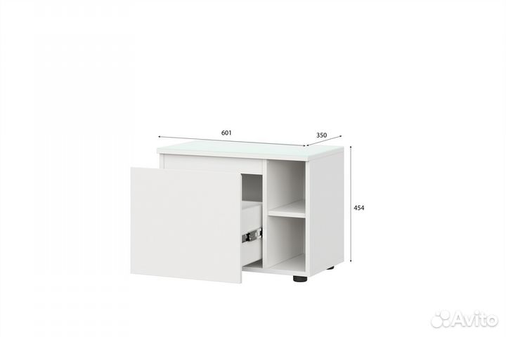 Тумба прикроватная новая для хранения 