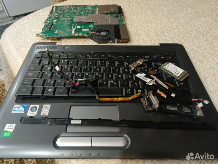 Материнская плата toshiba satellite a300 27w