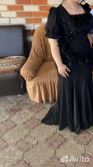 Вечернее платье размер 52-54