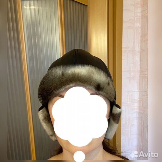 Шапка женская с нерпой