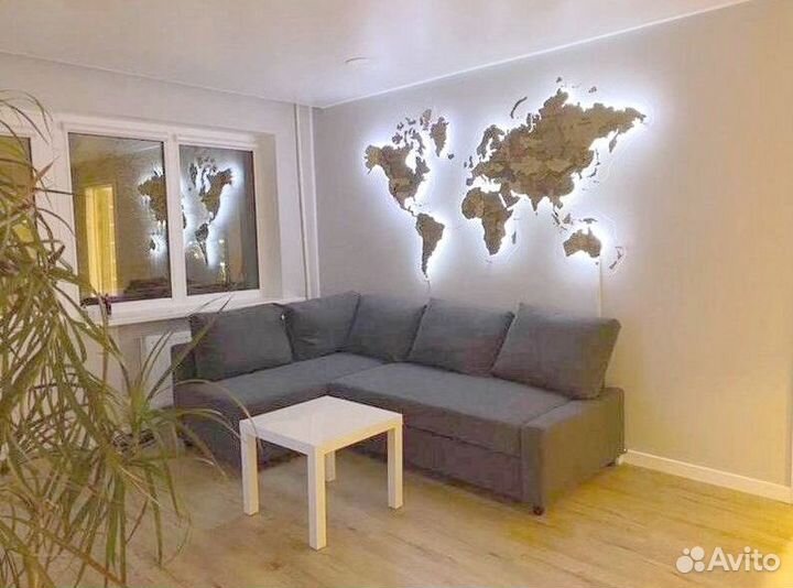 Карта мира и России с доставкой