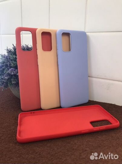 Чехол силиконовый Samsung S20 plus
