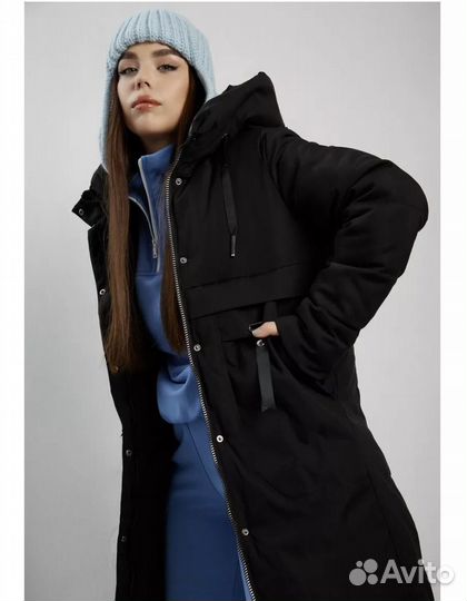 Пуховик зимний женский 46