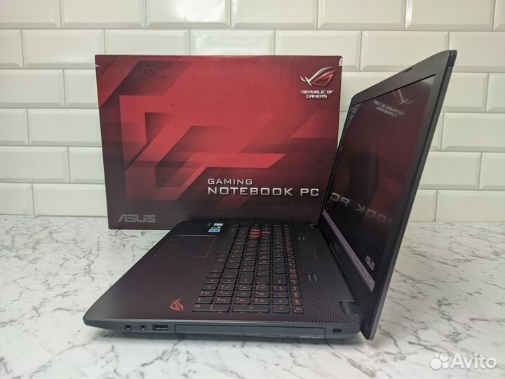 Игровой ноутбук Asus ROG GL552 GTX960m/SSD/ram 8gb