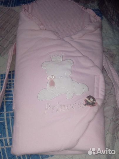 Конверт на выписку для девочки весна, осень