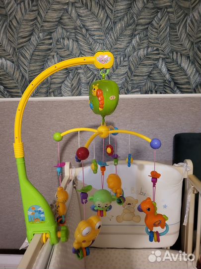 Мобиль на кроватку с проектором