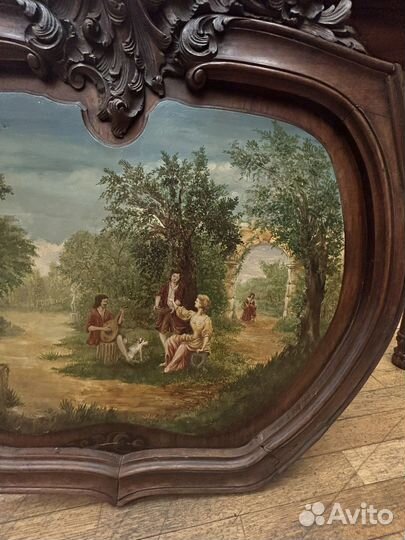 Старинная картина 19 век