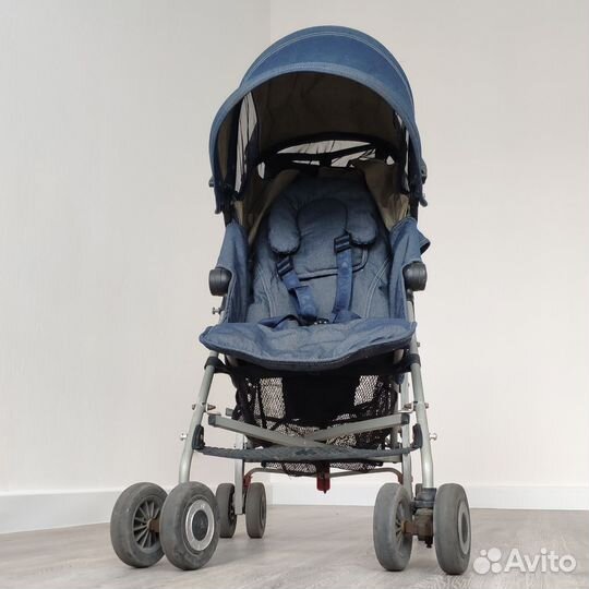 Коляска трость Maclaren + сумка на колёсиках