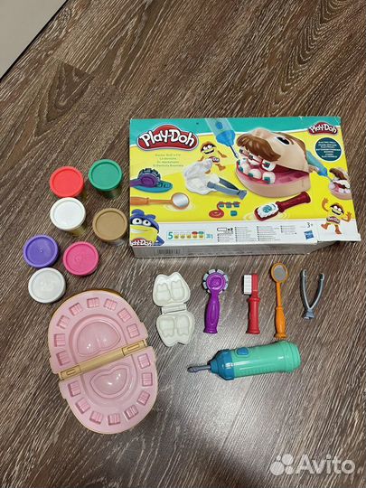 Набор Play doh Стоматолог оригинал