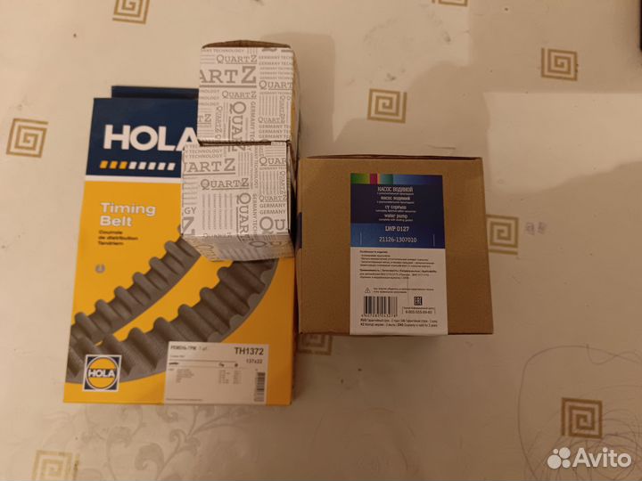 Комплект грм Hola Ваз 16 кл, с помпой