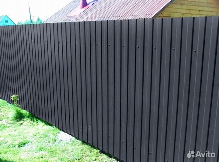 Профлист С8 Ral 7024 (серый графит)