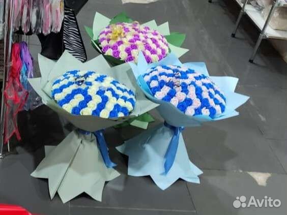 Мыльные цветы букет